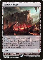 Tectonic Edge - Zendikar Expeditions - Promo Foil