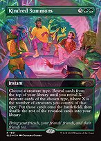 Kindred Summons - Secret Lair Drop - Borderless