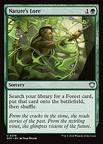 Nature's Lore - Secrets of Strixhaven Commander