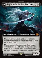 Sephiroth, Fabled SOLDIER // Sephiroth, One-Winged Angel - Final Fantasy - Extended Art