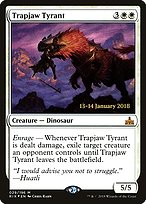 Trapjaw Tyrant - Rivals of Ixalan Promos - Promo Foil