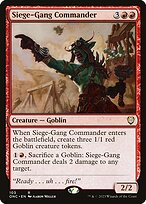 Siege-Gang Commander - Phyrexia: All Will Be One Commander