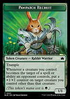 Pawpatch Recruit - Bloomburrow Tokens