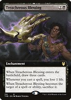 Treacherous Blessing - Theros Beyond Death - Extended Art