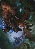 Underdark Basilisk // Basilisk - Adventures in the Forgotten Realms Art Series - Borderless