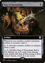 Bag of Devouring - Forgotten Realms Commander - Extended Art
