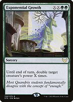 Exponential Growth - Strixhaven: School of Mages Promos