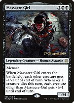 Massacre Girl - War of the Spark Promos - Promo Foil