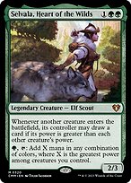 Selvala, Heart of the Wilds - Commander Masters