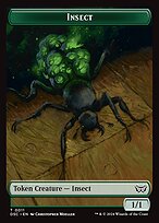 Insect - Duskmourn: House of Horror Commander Tokens