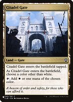 Citadel Gate - The List