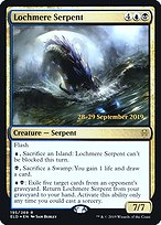 Lochmere Serpent - Throne of Eldraine Promos