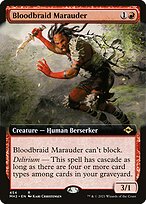 Bloodbraid Marauder - Modern Horizons 2 - Extended Art