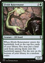 Elvish Rejuvenator - Kaldheim Commander