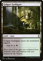 Golgari Guildgate - Kaldheim Commander