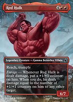 Red Hulk - Marvel Super Heroes - Borderless