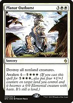 Planar Outburst - Battle for Zendikar Promos - Promo Foil