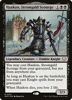 Haakon, Stromgald Scourge - March of the Machine Commander