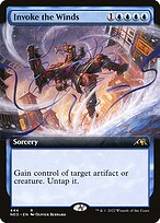 Invoke the Winds - Kamigawa: Neon Dynasty - Extended Art