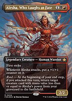 Alesha, Who Laughs at Fate - Foundations - Promo Foil