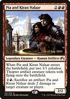 Pia and Kiran Nalaar - Magic Origins Promos - Promo Foil