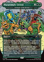 Mutanimals United (Triumph of the Hordes) - Secret Lair Drop - Borderless