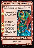 Summon: Esper Valigarmanda - Final Fantasy Commander