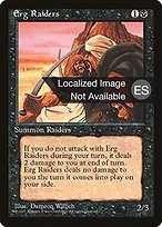 Incursores del Erg (Erg Raiders) - Fourth Edition Foreign Black Border