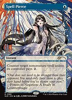 Spell Pierce - Secret Lair Drop - Borderless
