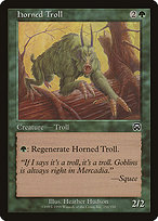 Horned Troll - Mercadian Masques