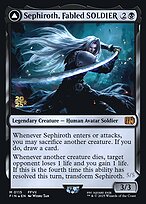 Sephiroth, Fabled SOLDIER // Sephiroth, One-Winged Angel - Final Fantasy Promos