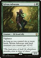 Sylvan Advocate - Zendikar Rising Commander