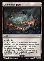 Demolition Field - Final Fantasy Commander