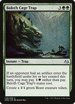 Baloth Cage Trap - Modern Masters 2017