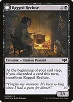 Ragged Recluse // Odious Witch - Innistrad: Crimson Vow