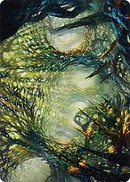 The Hunter Maze - Phyrexia: All Will Be One Art Series