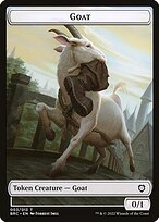 Goat - The Brothers' War Commander Tokens