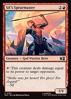 Sif's Spearmaster - Marvel Super Heroes Commander