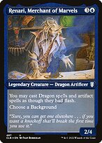 Renari, Merchant of Marvels - Commander Legends: Battle for Baldur's Gate - Etched Foil