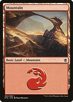 Mountain - Khans of Tarkir