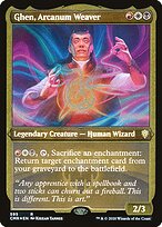 Ghen, Arcanum Weaver - Commander Legends - Etched Foil