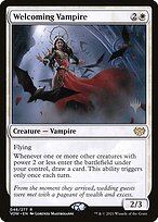 Welcoming Vampire - Innistrad: Crimson Vow Promos