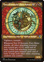 Tori D'Avenant, Fury Rider - Dominaria United - Textured Foil