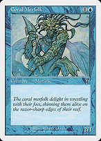 Coral Merfolk - Seventh Edition