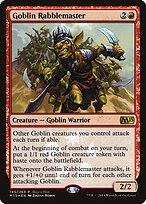 Goblin Rabblemaster - Magic 2015 Promos - Promo Foil