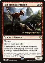 Rampaging Ferocidon - Ixalan Promos - Promo Foil