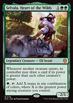 Selvala, Heart of the Wilds - Lorwyn Eclipsed Commander