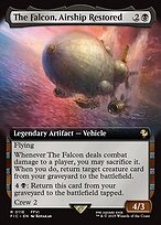The Falcon, Airship Restored - Final Fantasy Commander - Extended Art