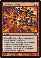 Guerrilla Tactics - Eighth Edition - Promo Foil