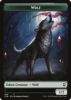 Wolf - Commander Legends: Battle for Baldur's Gate Tokens